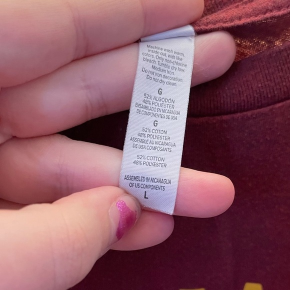 Harry Potter shirt maroon - Picture 3 of 4